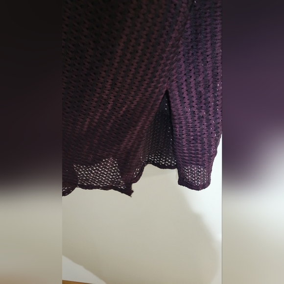 Michael Taylor Button Up Short Sleeve Shirt Purple Size 20. - Picture 9 of 12